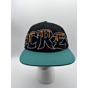 Icecream Billionaire‎ Boys Club Hat Cap Fitted Black Teal Drip Logo Mens